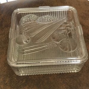 Vintage Refrigerator Dish